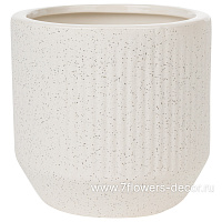 Кашпо (керамика), D14xH13,5 см - фото 1