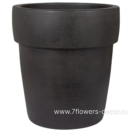 Кашпо терракота Nobilis Marco Stone Cone, D36хН40 см - фото 1
