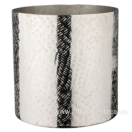 Кашпо (металл), D25xH25 см - фото 1