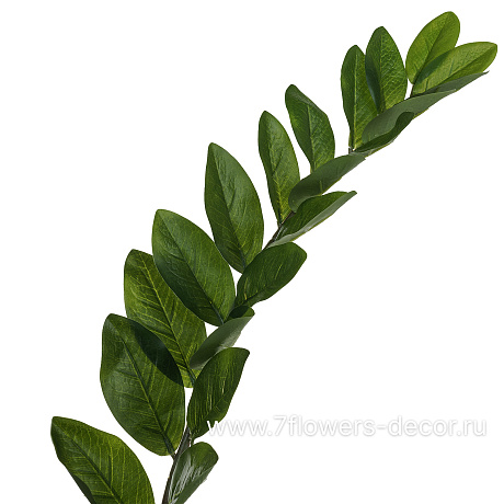 Растение искусственное в кашпо Замиокулькас, 11 веток, 220 листьев, H110 см - фото 2