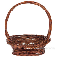 Корзина плетеная (ива), 27x24xH32 см - фото 1