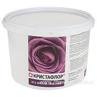 Кондиционер для хранения цветов "Флористический №3", 10 г/1 л, 4 кг, Кристафлор - фото 1