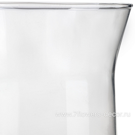 Ваза Колба (стекло), D10xH16 см - фото 2