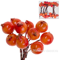 Ягода на вставке (пластик), 8,5x4xH9,5 см, набор (60 шт) - фото 1