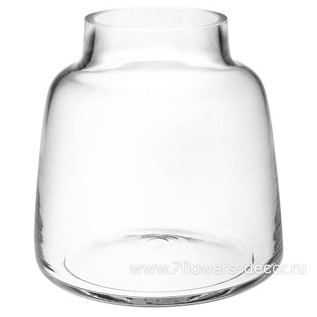 Ваза БЕЛЬГИЯ-2 (стекло), D17xH18 см - фото 1