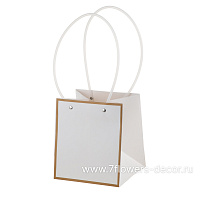 Набор сумок с ламинацией (картон) "Полоса", 15x14,5xH17 см (10шт) - фото 1