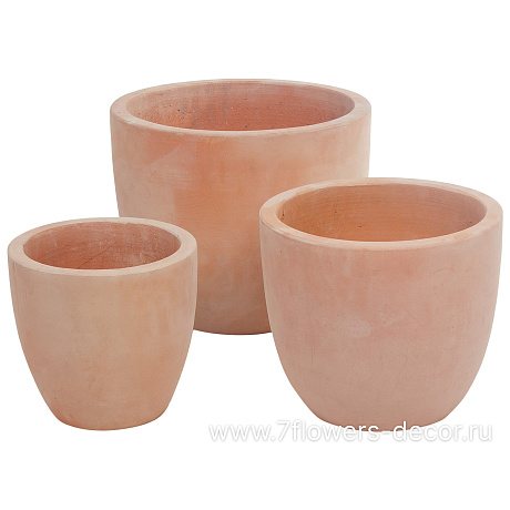 Кашпо Nobilis Marco Anterra Round, (терракота), D23хН23 см - фото 3