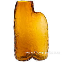 Ваза "Amber" (стекло), 14x8xH26 см - фото 1
