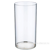 Вазон "Round" (пластик), D10xH20 см - фото 1