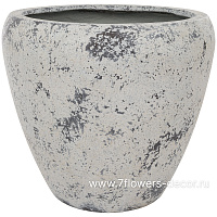 Кашпо Nobilis Marco "Plain Round" (файкостоун), D54xH48 см - фото 1