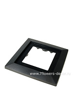 Подставка для кашпо Lechuza "Сubico Premium Coaster 40 charcoal metallic" - фото 1