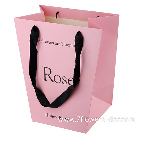Сумка подарочная Roses (картон), 30x20xH24 см, набор (2 шт) - фото 2