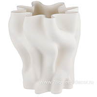 Ваза "Иллюзия" (керамика), 18x16xH20 см, для суxоцветов - фото 1