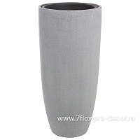 Кашпо Nobilis Marco "Pm-grey3 Vase" (полистоун), D30хH65 см, с тех.горшком - фото 1