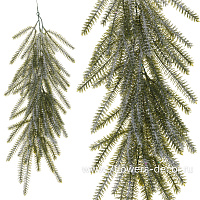 Гирлянда искусственная еловая (пластик), 73 см - фото 1