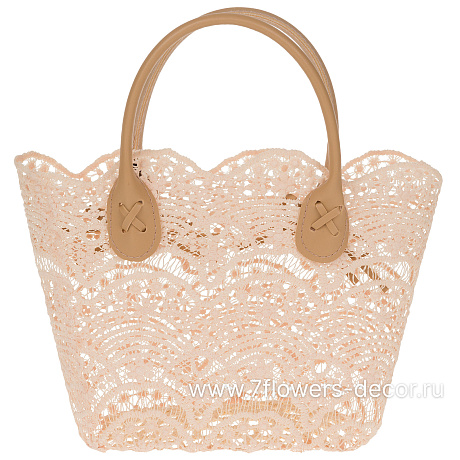 Корзина плетеная Кружево (ткань), 21x12xH19 см - фото 1