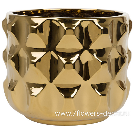 Кашпо Castle (керамика), D24xH18,5 см - фото 1