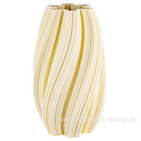 Ваза "Иллюзия" (керамика), D19xH34 см, для суxоцветов - фото 1