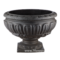 Кашпо Nobilis Marco "Stone French Vase" (терракота), D59xH44 см - фото 1