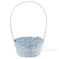 Корзина плетеная (бамбук), 19x19xH32 см - фото 1