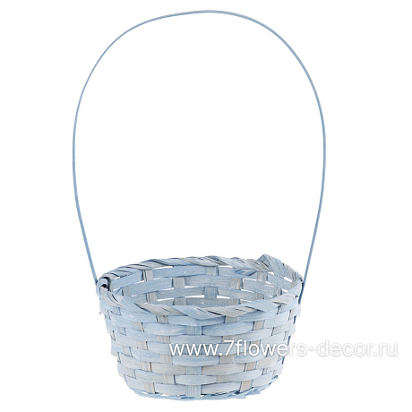 Корзина плетеная (бамбук), 19x19xH32 см - фото 1