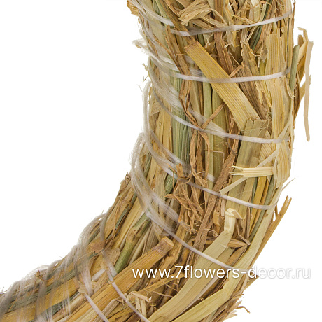 Венок (солома), D20 см - фото 2