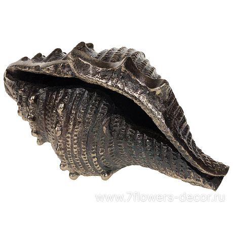 Фигурка Ракушка (металл), 22х15хH11 см - фото 1