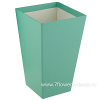 Коробка-кашпо "Трапеция", 9,5x9,5xH18 см - фото 1