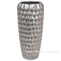 Кашпо Nobilis Marco "Pa-alu Cells Vase" (полистоун), D34хH75 см, с тех.горшком - фото 1