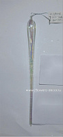 Елочная игрушка "Сосулька" (стекло), Н26 см - фото 1