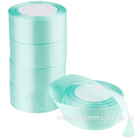 Лента атлас, 40 ммx25 ярд, набор (5 шт) - фото 1