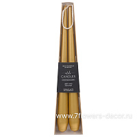 Свеча конус (воск), H25 см, набор (2 шт) - фото 1