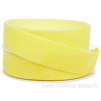 Лента декоративная (бархат), 25 ммx10 ярд - фото 1