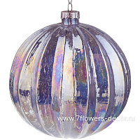 Елочная игрушка "Шар" (стекло), D12 см - фото 1
