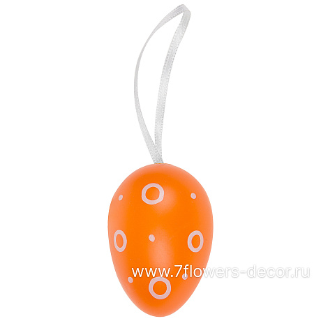 Яйцо декоративное (пластик), Н6 см, набор (6 шт) - фото 7