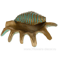 Фигура "Ракушка" (металл), 20x15xH8 см - фото 1