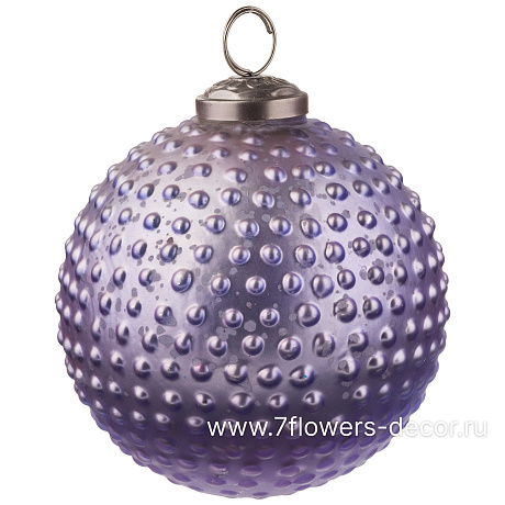 Елочная игрушка Шар  (стекло), D11 см - фото 1