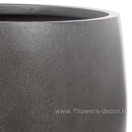 Кашпо полистоун Nobilis Marco Pm-grey2 Vase, D52хH62 см - фото 2