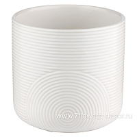 Кашпо (керамика), D11xH10 см - фото 1