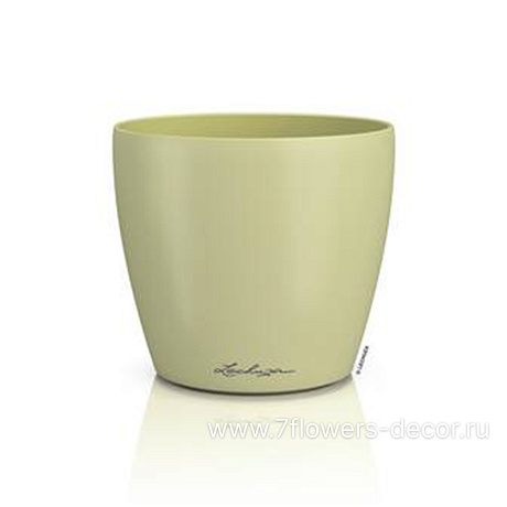 Кашпо Lechuza Classico Color Deco 14 linde (пластик), D15xH13,5 см - фото 1