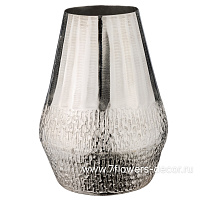 Ваза "Antique Silver" (металл), D20xH28 см - фото 1