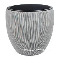 Кашпо Nobilis Marco "Pmw-b/ivory Jar" (полистоун), D39хH37 см, с тех.горшком - фото 1