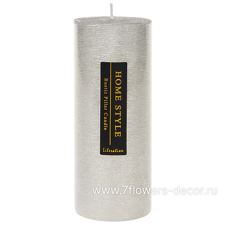 Свеча цилиндр Блеск (парафин), D6xH15 см - фото 1
