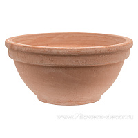 Кашпо Terra Cotta Bowl Antiques, D25хH12см - фото 1