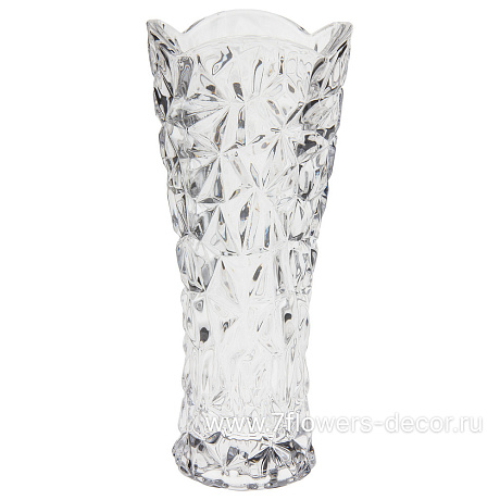 Ваза Crystal (стекло), D8xH19 см - фото 1