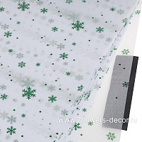 Бумага тишью "Снежинки", 50х70 см, 17г/м2, набор (28 шт) - фото 1