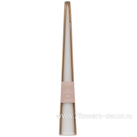 Свеча конус (воск), H36 см - фото 1