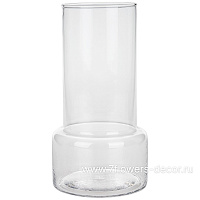 Ваза "Column" (стекло), D8xH20 см - фото 1
