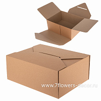Коробка-конверт (крафт), 27х22хН11 см - фото 1