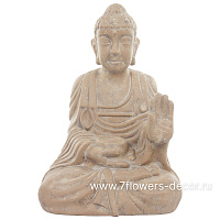 Фигура Nobilis Marco "Plain terra Buddha", 36х36хH50,5 см - фото 1